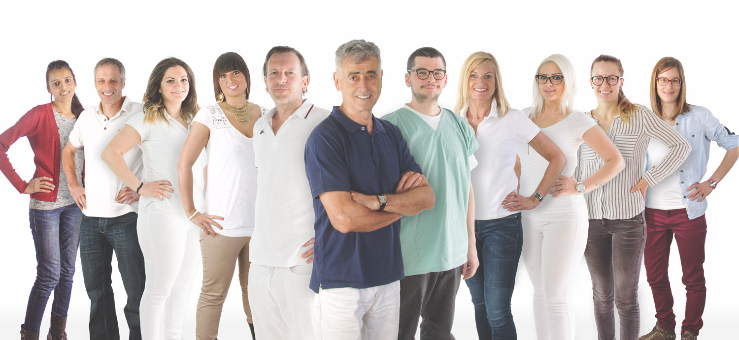 Team-Foto Dr. Tresnak